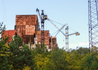 Nedokončený 5.blok Černobylské elektrárny